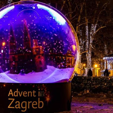 President Apartment With Sauna Zagreb Bagian luar foto