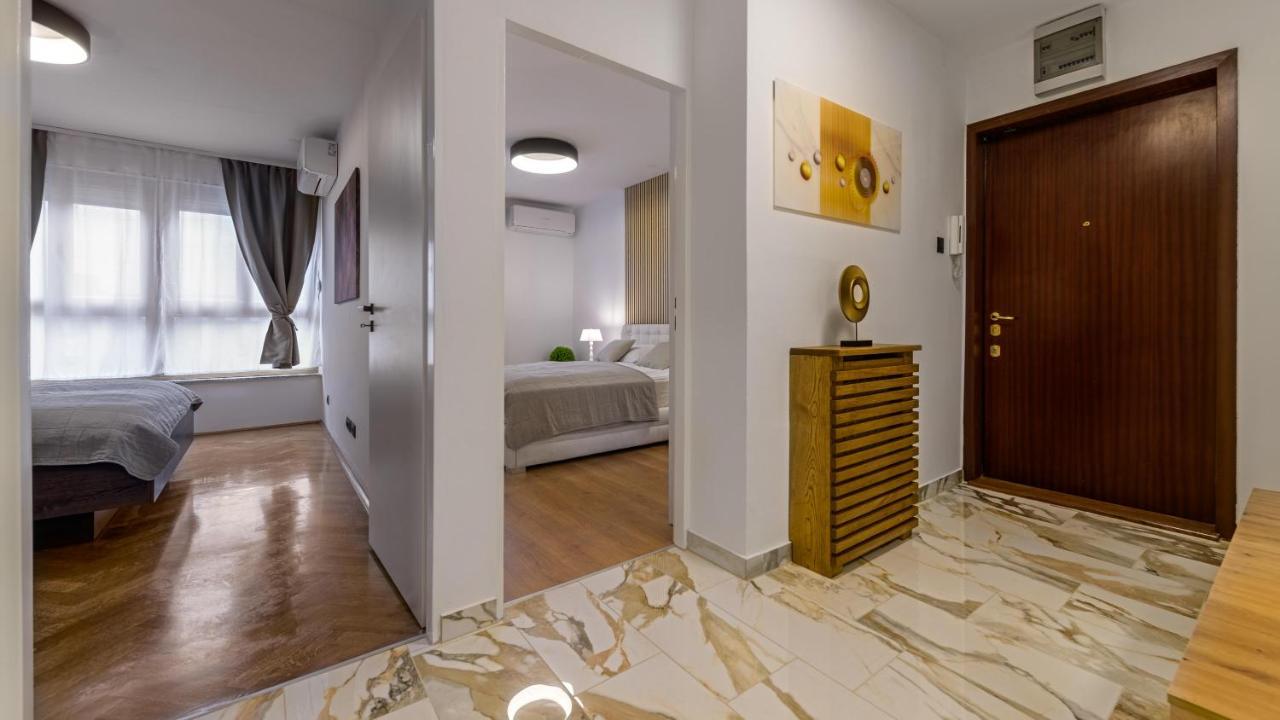 President Apartment With Sauna Zagreb Bagian luar foto